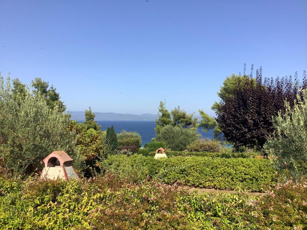 Amazing Villa With Views Sea In Paliouri Extérieur photo