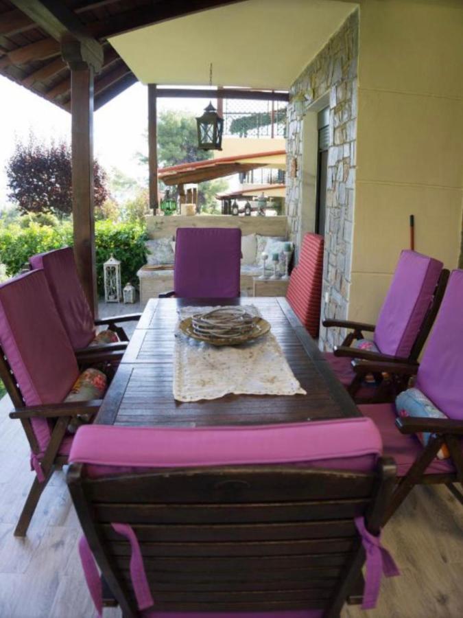 Amazing Villa With Views Sea In Paliouri Extérieur photo