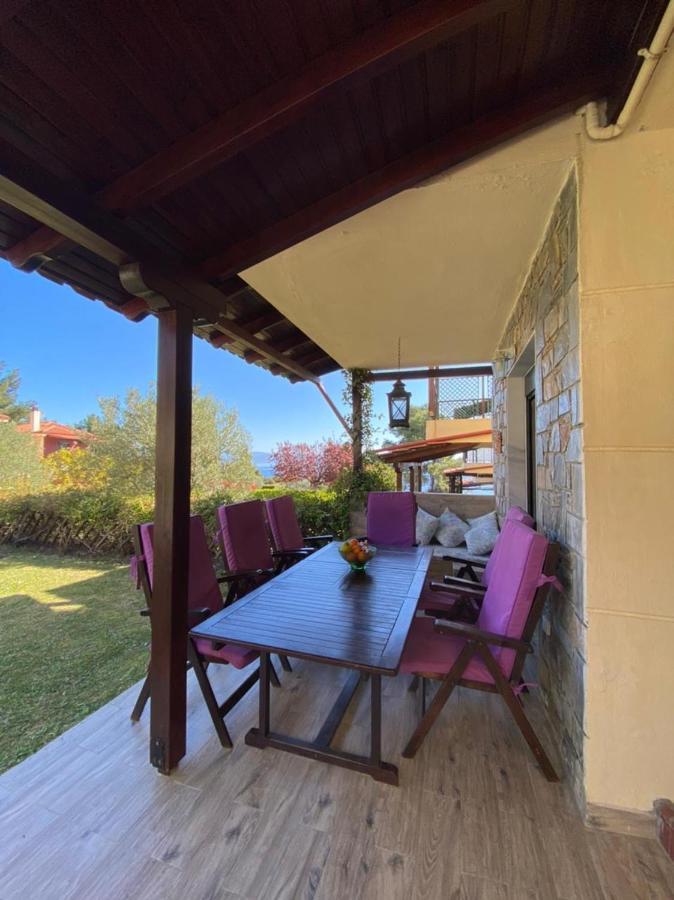 Amazing Villa With Views Sea In Paliouri Extérieur photo